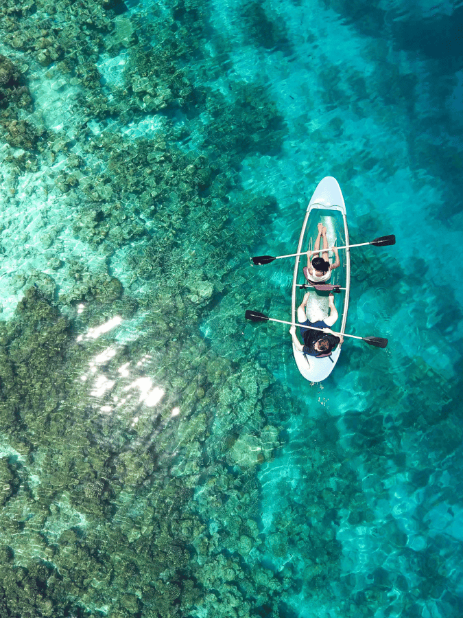 Maldives Clear Canoe