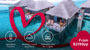 Valentine’s getaway, valentines day resort packages, valentines day trip deals, best time to visit Maldives, most romantic places for couples, most romantic hotels in the world