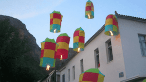 Easter Balloons: Leonido, Greece