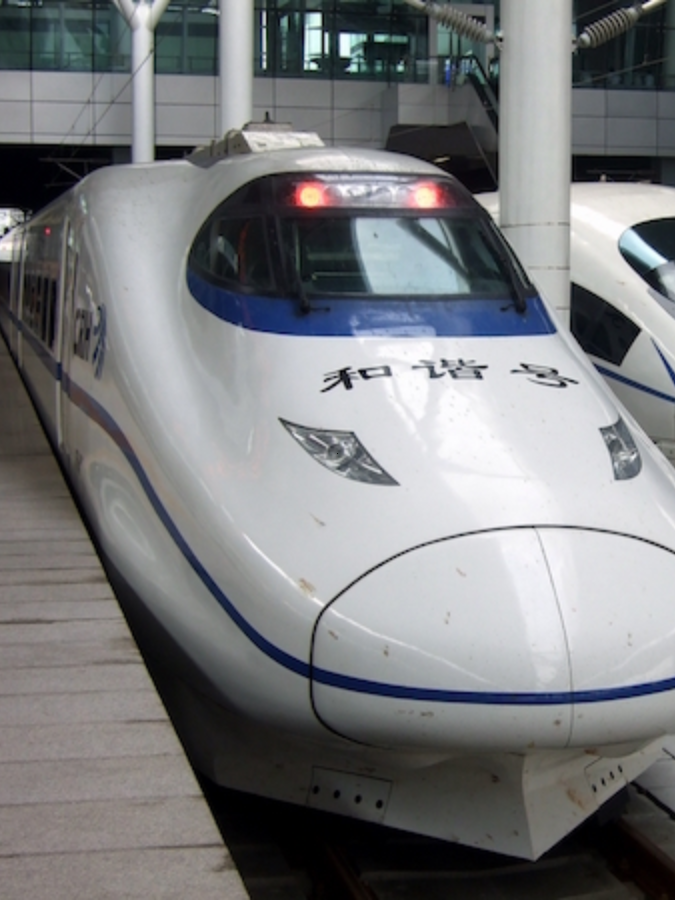 High-Speed China Train